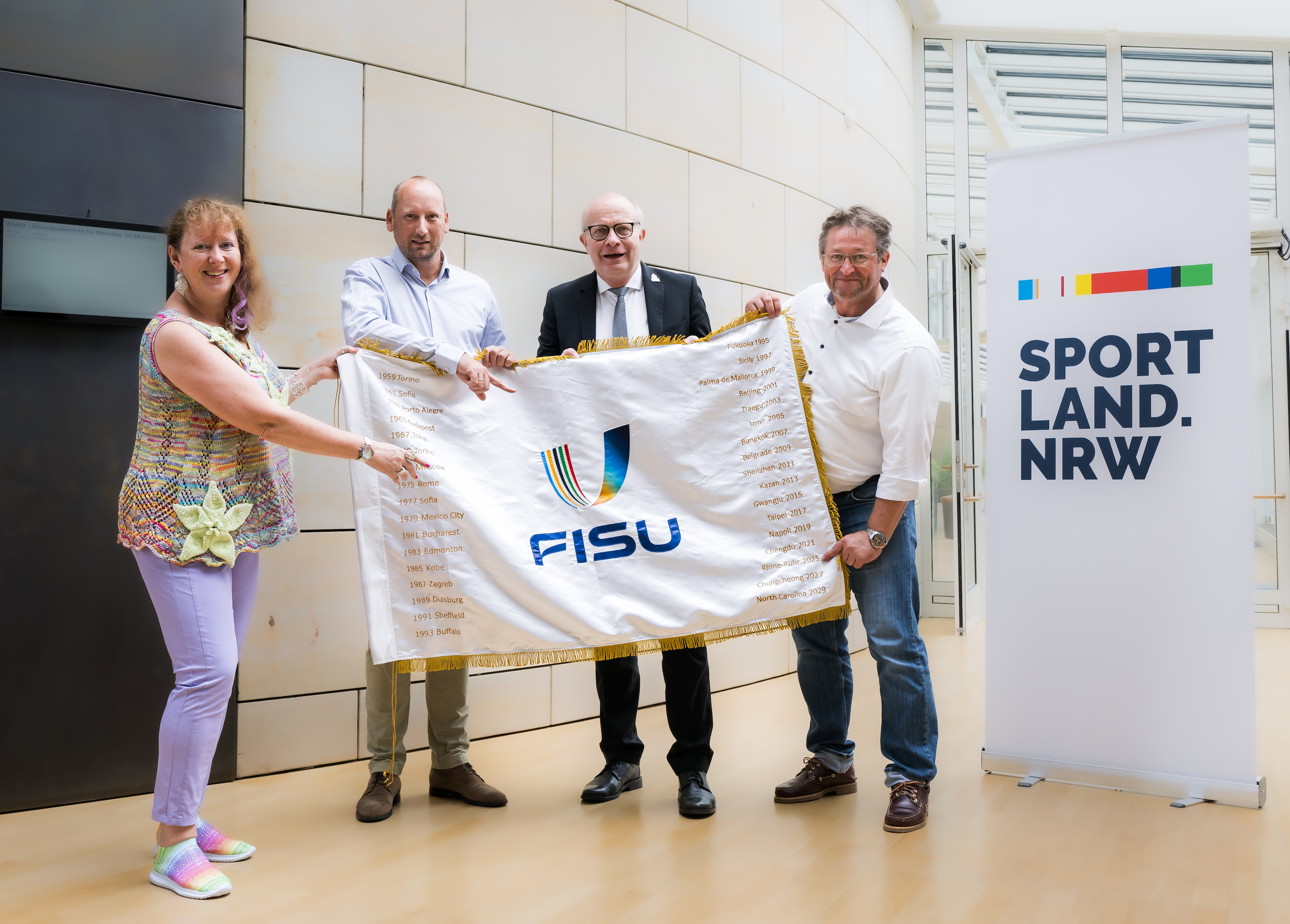 RhineRuhr 2025 FISU World University Games im Sportland.NRW