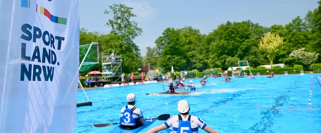 Kanu-Polo bei den Finals in Duisburg