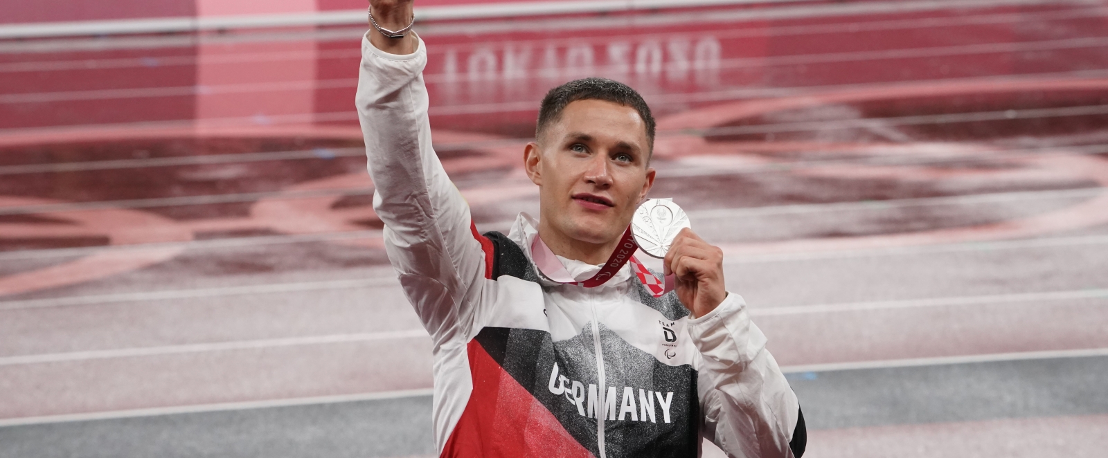 Felix Streng mit Silbermedaille