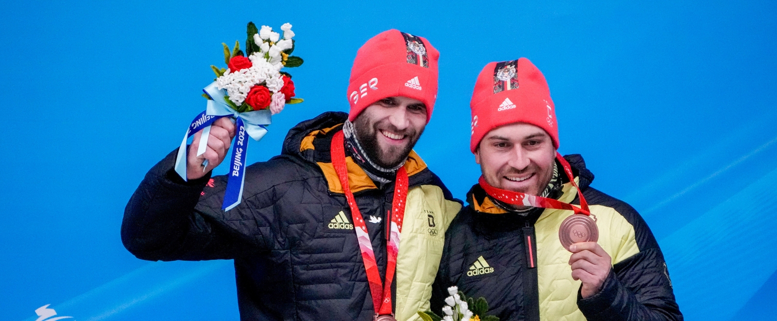 Matthias Sommer (rechts im Bild) mit Broze