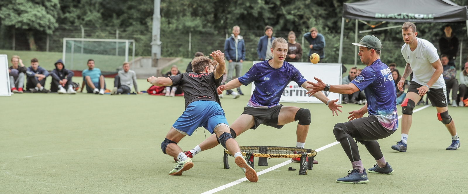 Herren-Finalspiel im Roundnet