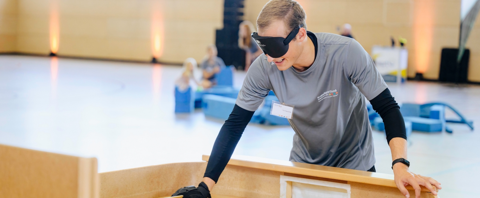 Teilnehmer des inklusiven Sportfest