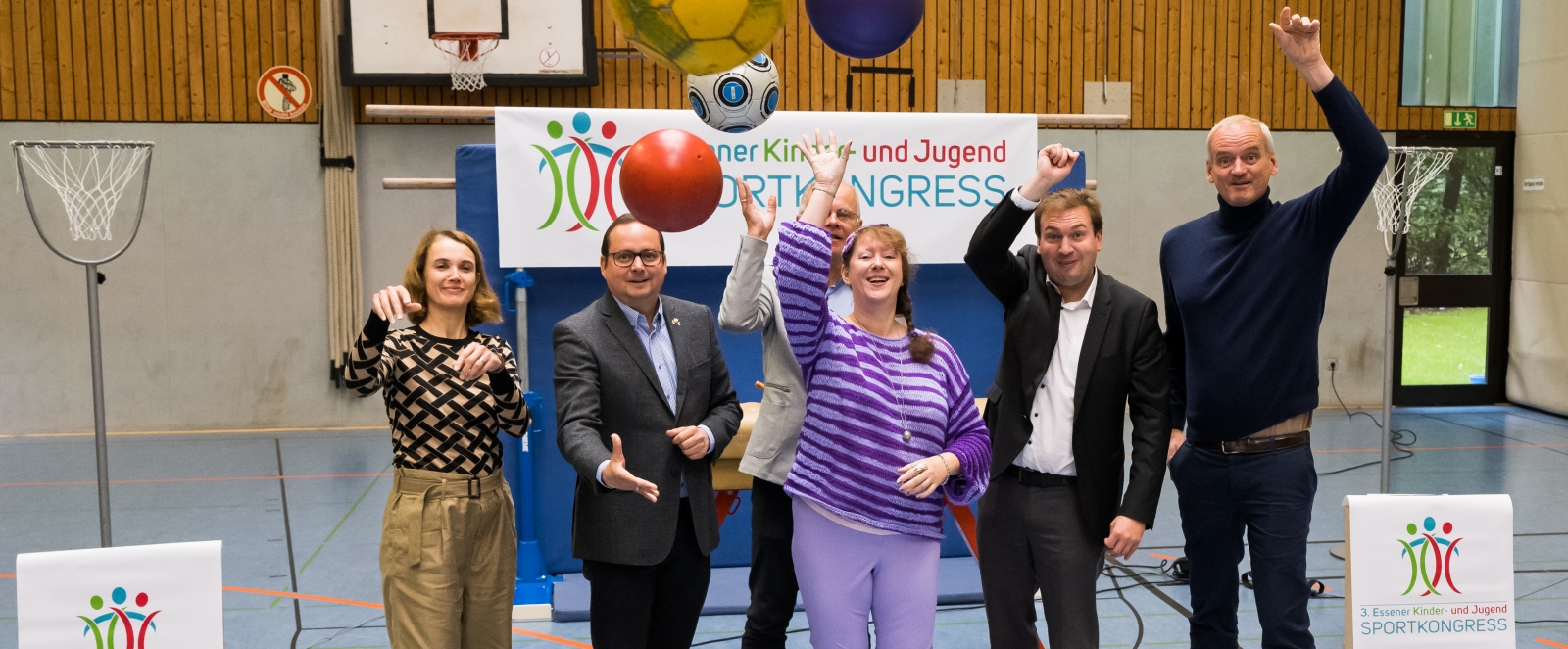 Andrea Milz beim Essener Kinder und Jugend Sportkongress