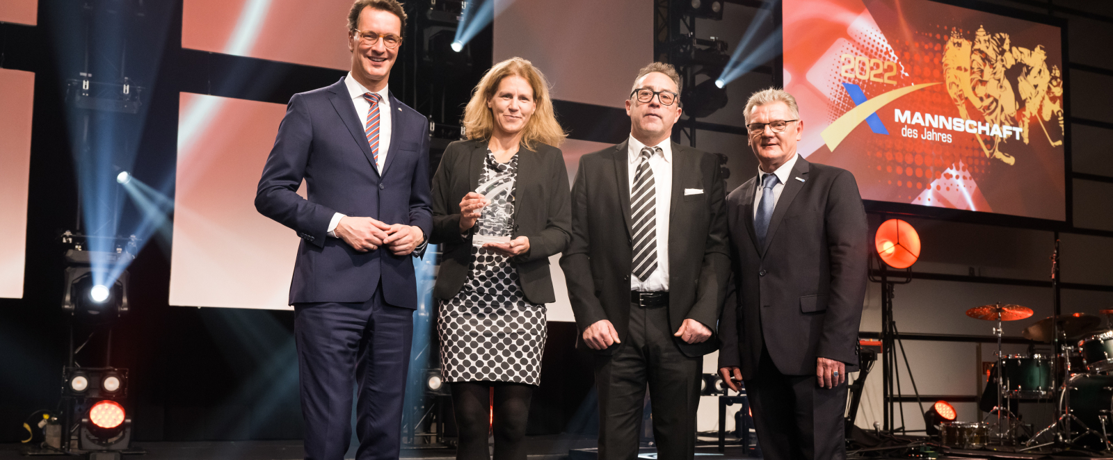 Foto von der Ehrung