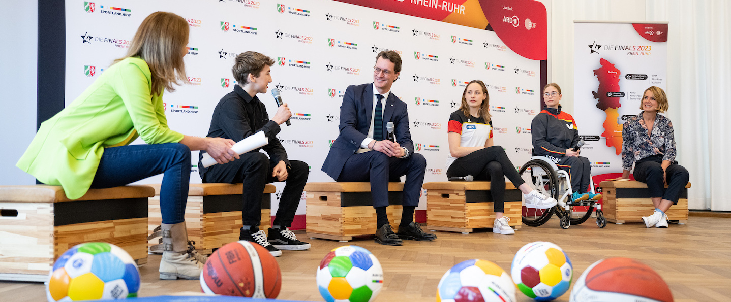 Pressekonferenz zu den Finals 2023