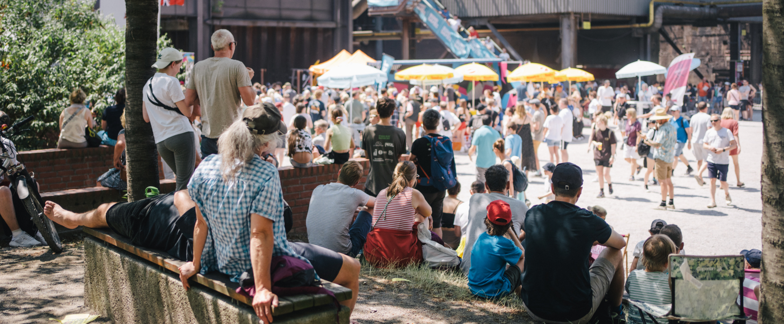 Besucher:Innen profitierten von dem Rahmenprogramm