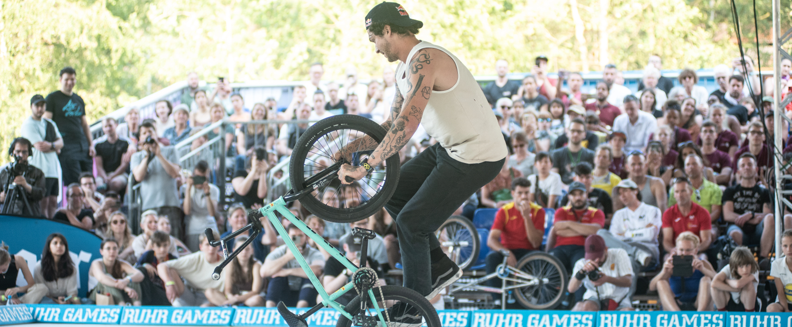 Die BMX-Flatland-Entscheidung gewann Matthias Dandois