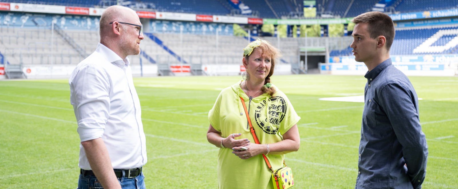 Andrea Milz im Gespräch