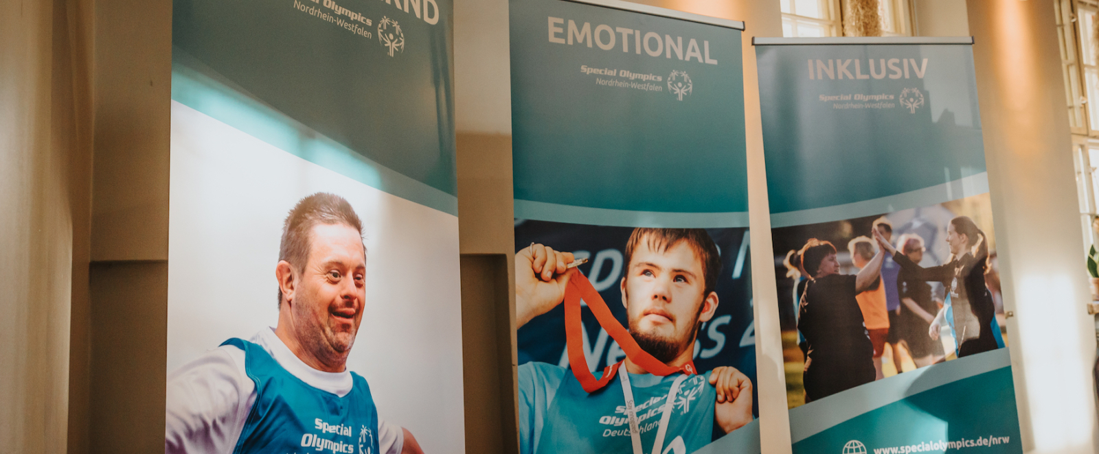 Banner der Special Olympics NRW