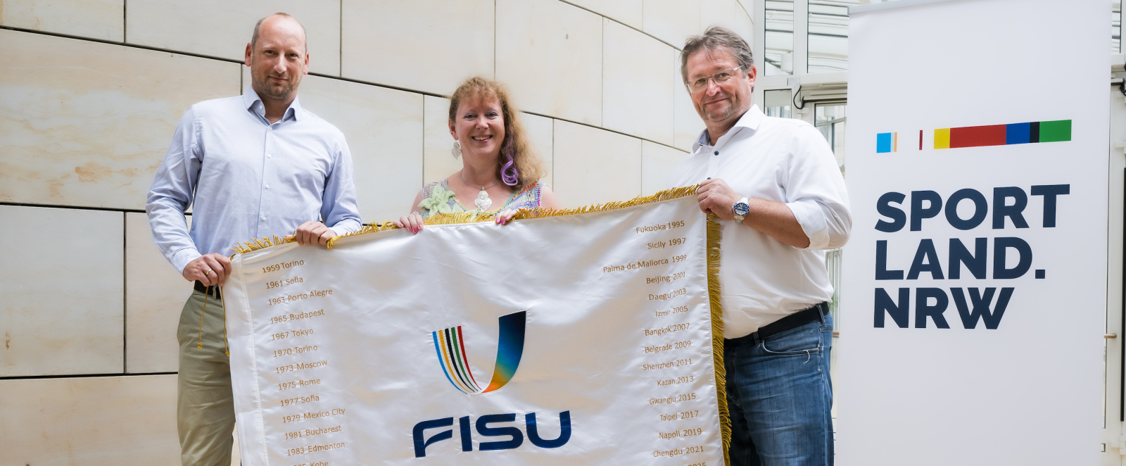 RhineRuhr 2025 FISU World University Games im Sportland.NRW