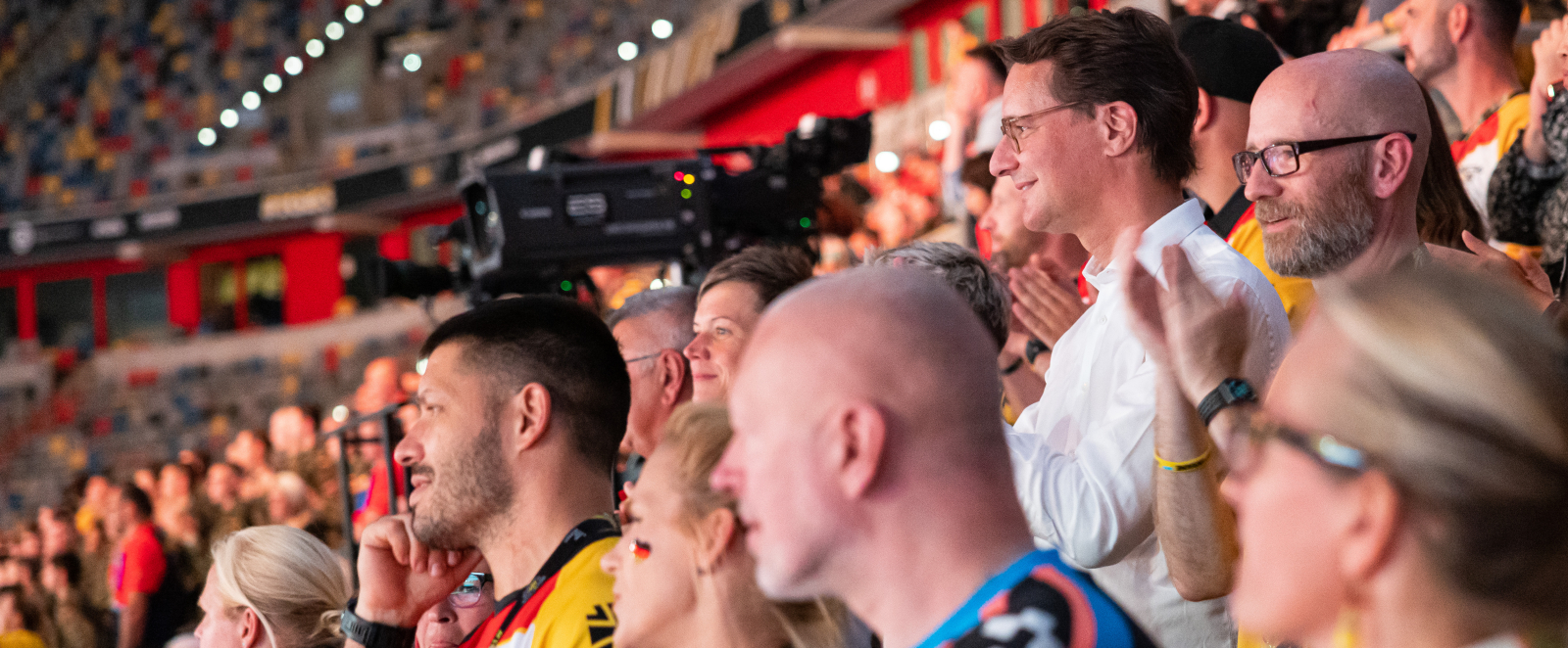 Ministerpräsident Hendrik Wüst besucht die Invictus Games 2023 In Düsseldorf