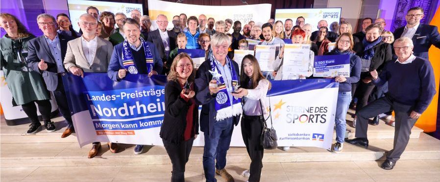 Die Auszeichnung des bundesweiten Wettbewerbs „Sterne des Sports“ 