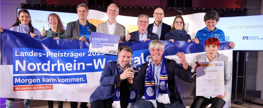Die Auszeichnung des bundesweiten Wettbewerbs „Sterne des Sports“ 