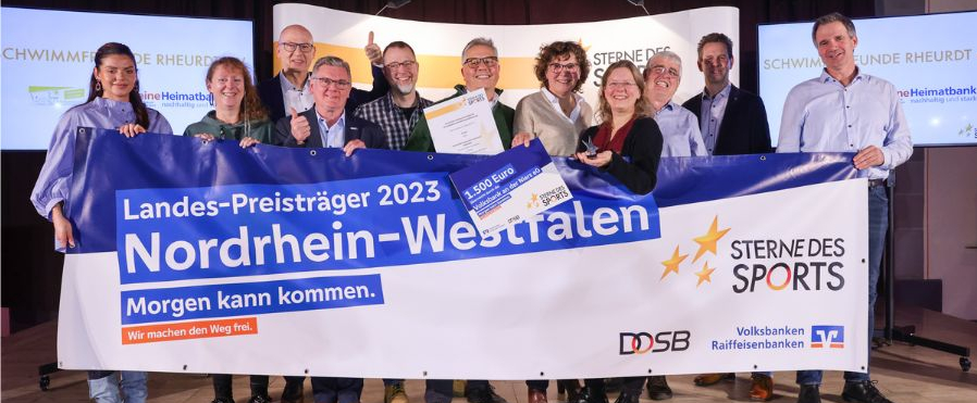 Die Auszeichnung des bundesweiten Wettbewerbs „Sterne des Sports“ 