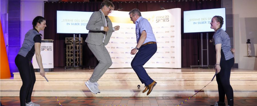 Die Auszeichnung des bundesweiten Wettbewerbs „Sterne des Sports“ 