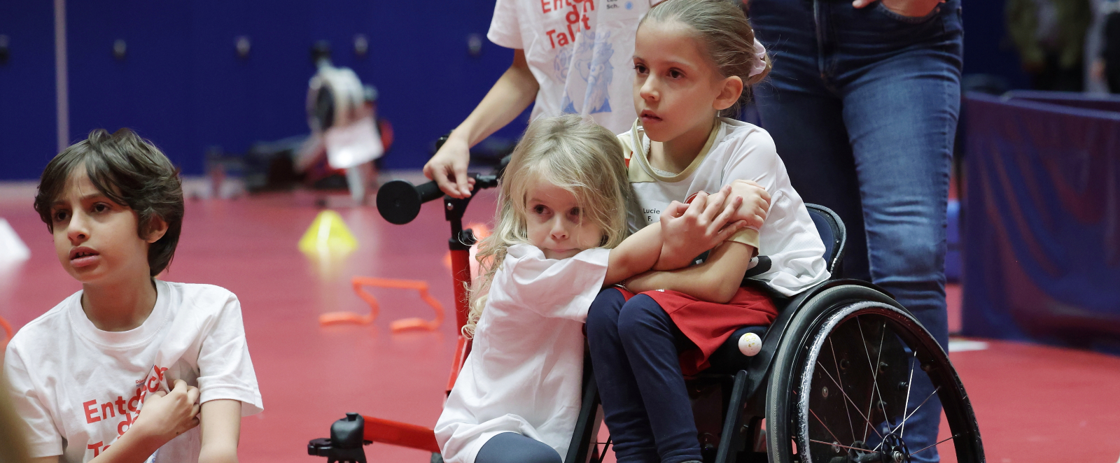 Kinder beim Para Sport Day