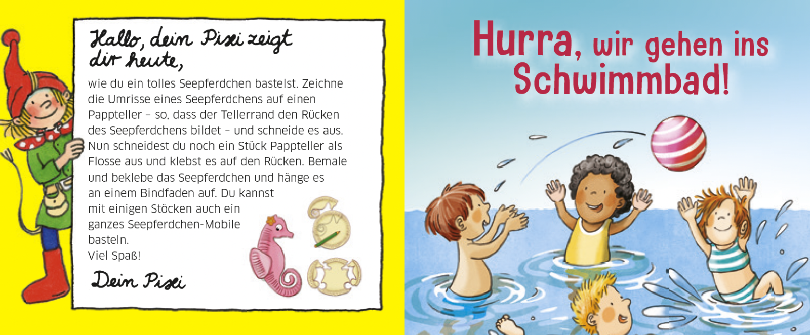 Umschlag Pixie-Buch "Schwimmenlernen"