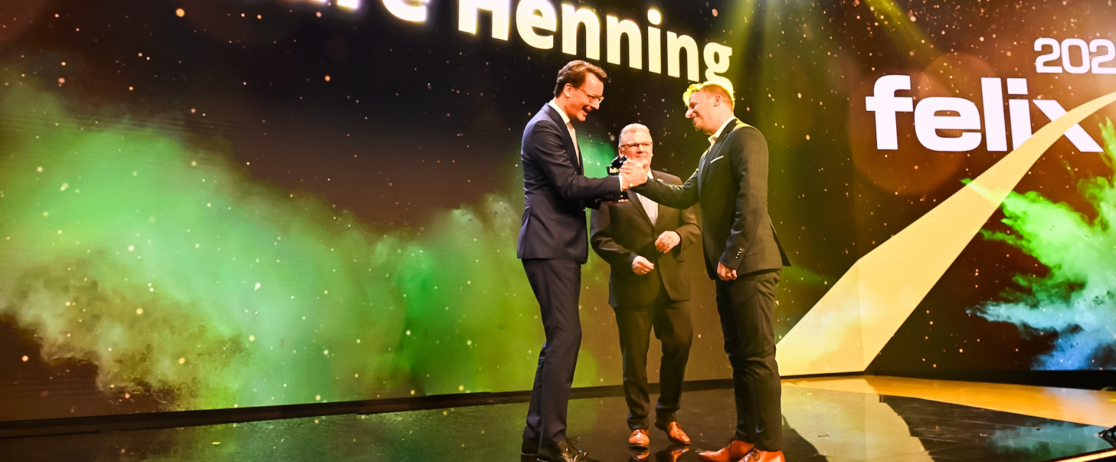 André Henning auf der bühne