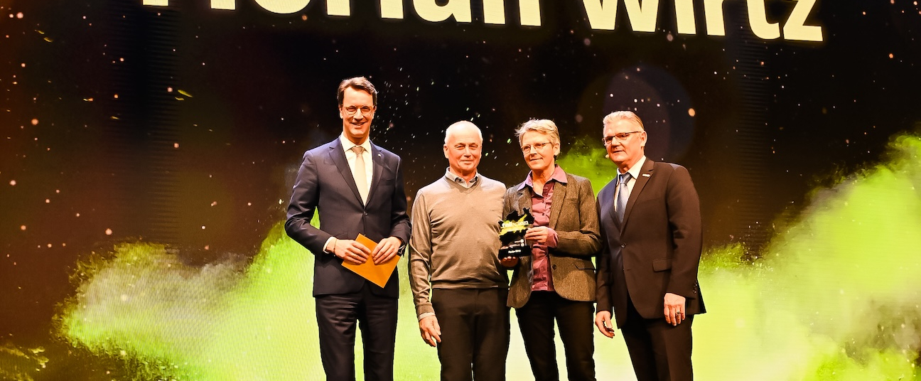 Florian Wirtz auf der Bühne