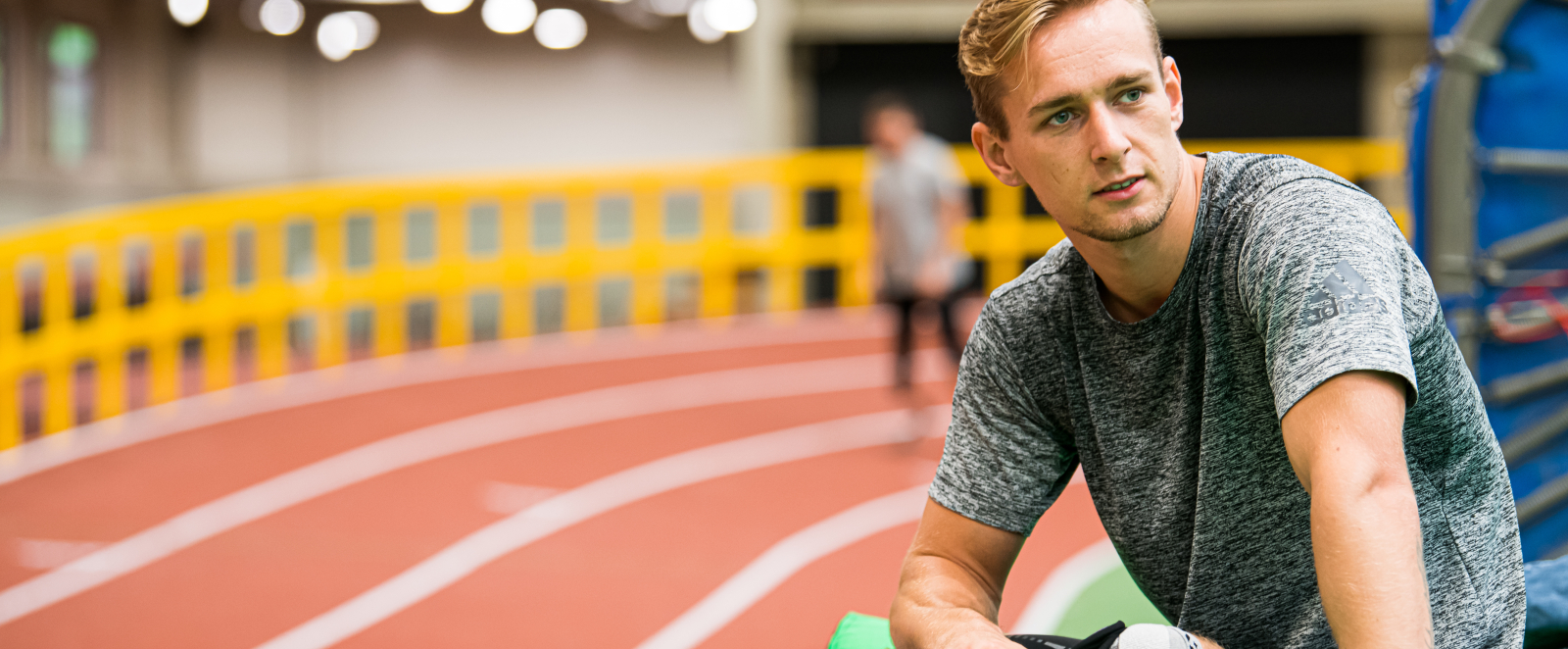 Johannes Floors beim Training
