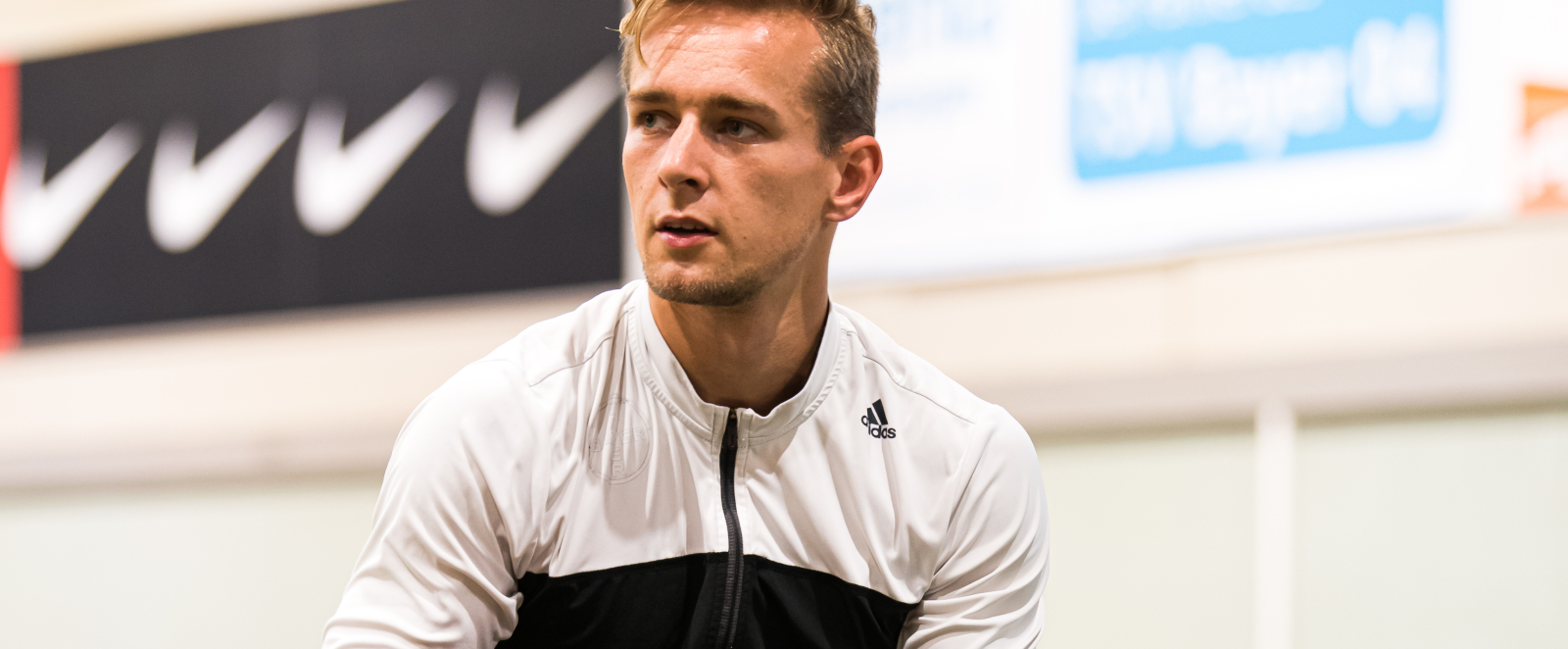 Johannes Floors beim Training