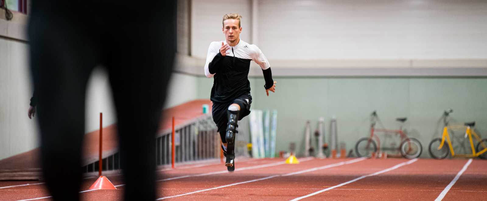 Johannes Floors beim Training