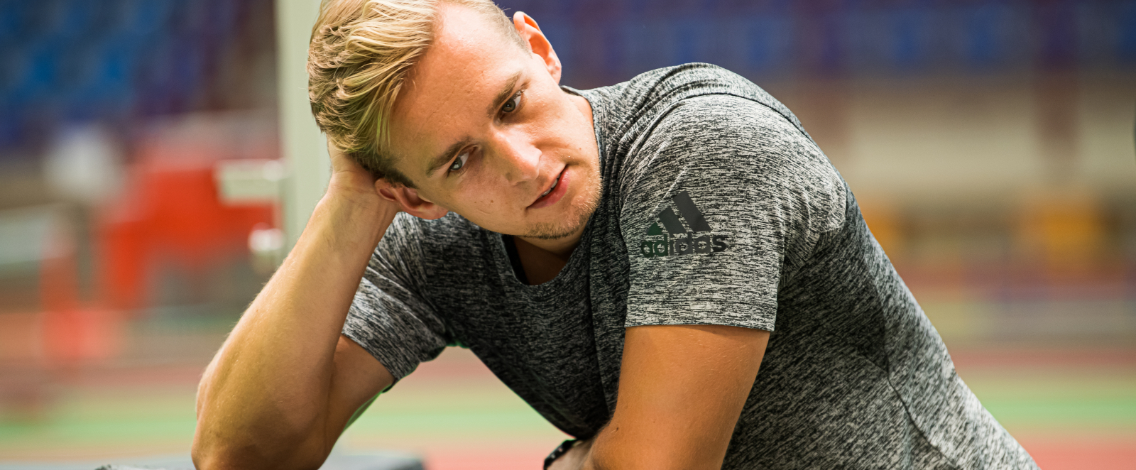 Johannes Floors beim Training