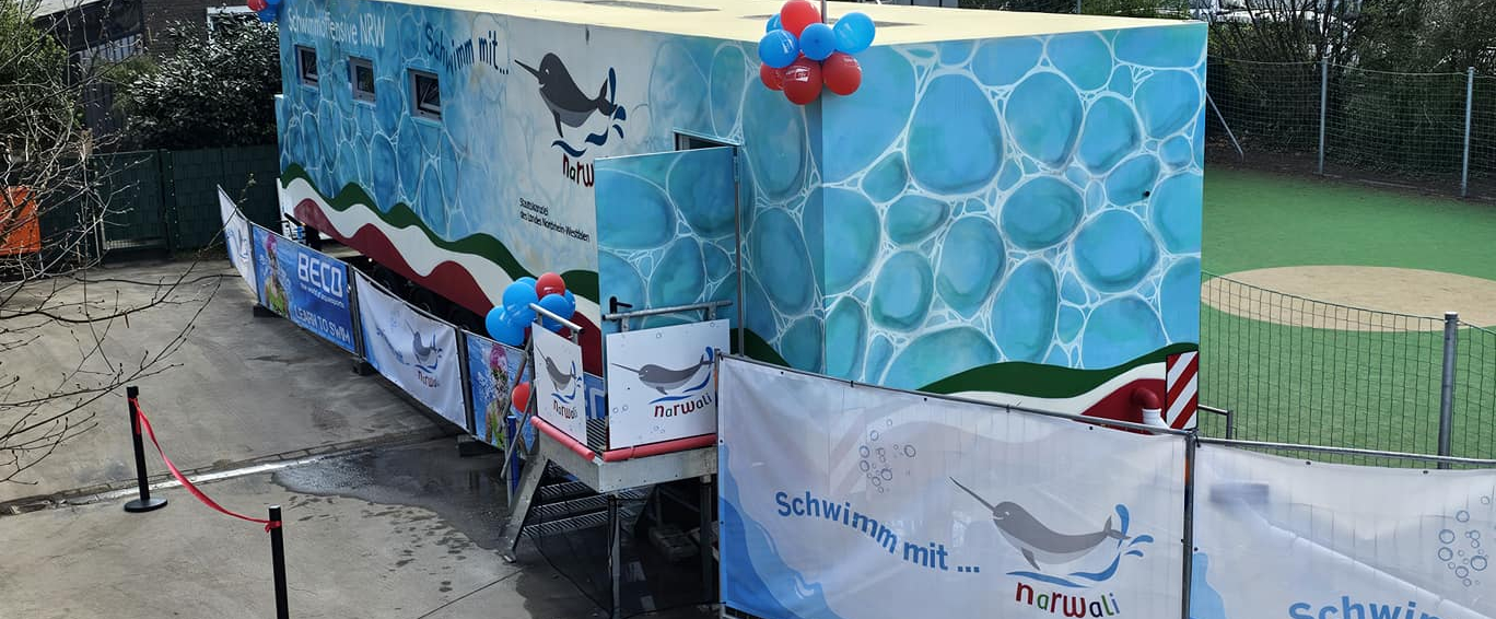 Die Eröffnung des Containers