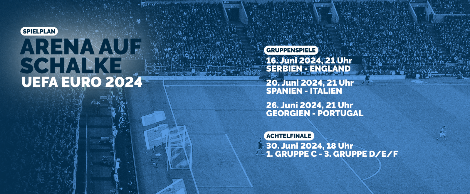 Die einzelnen Paarungen in Dortmund, Düsseldorf, Gelsenkirchen und Köln in der Übersicht.