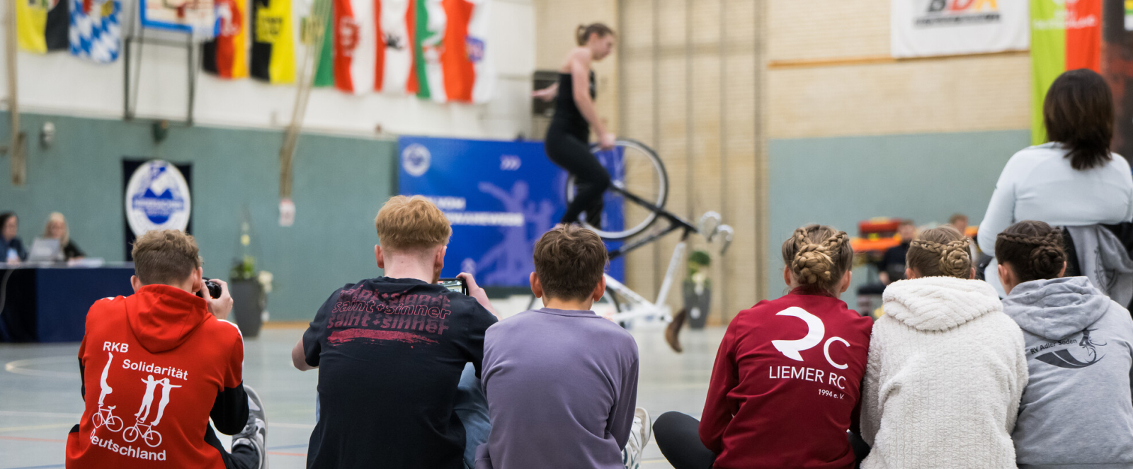 Antonia Blome beim Training