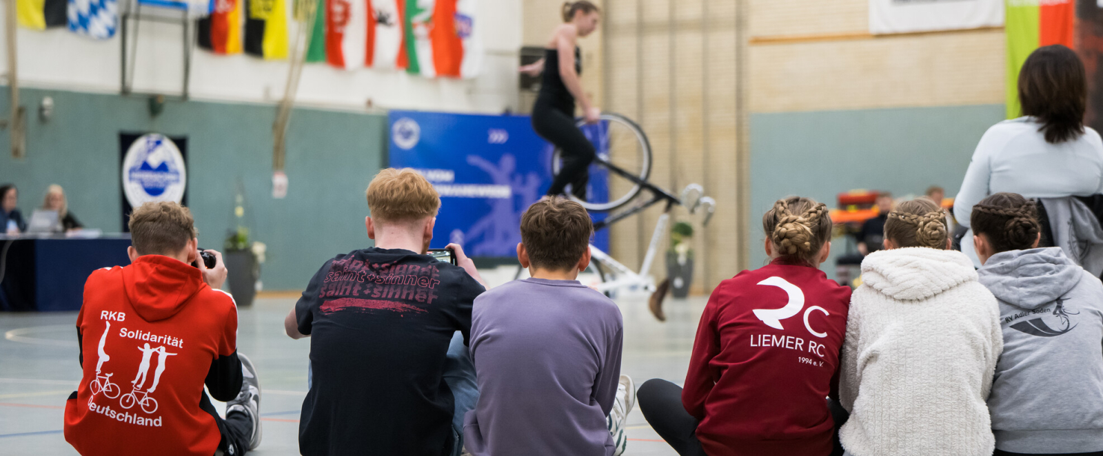 Antonia Blome beim Training