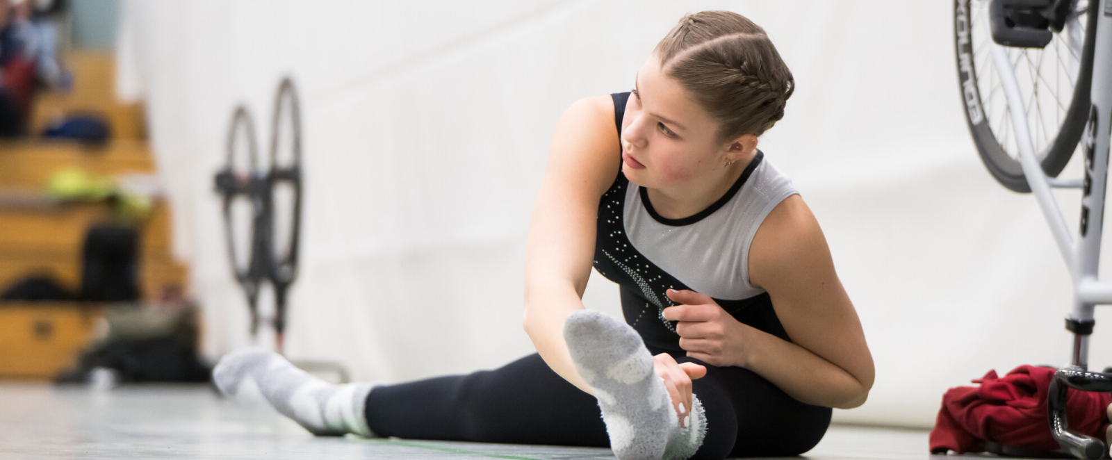 Antonia Blome beim Training
