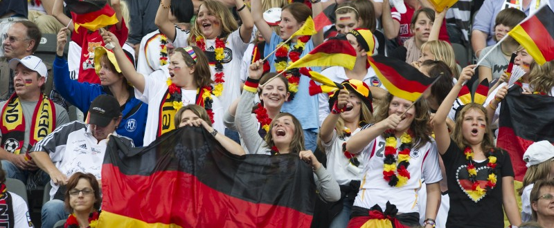 Fans im Stadion