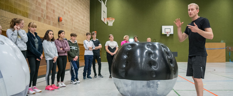 Ein Bild von einer Übungsleiterstunde