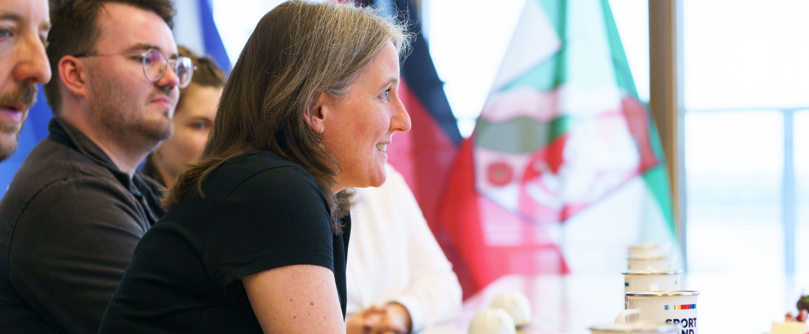 Besuch der schottischen Ministerin