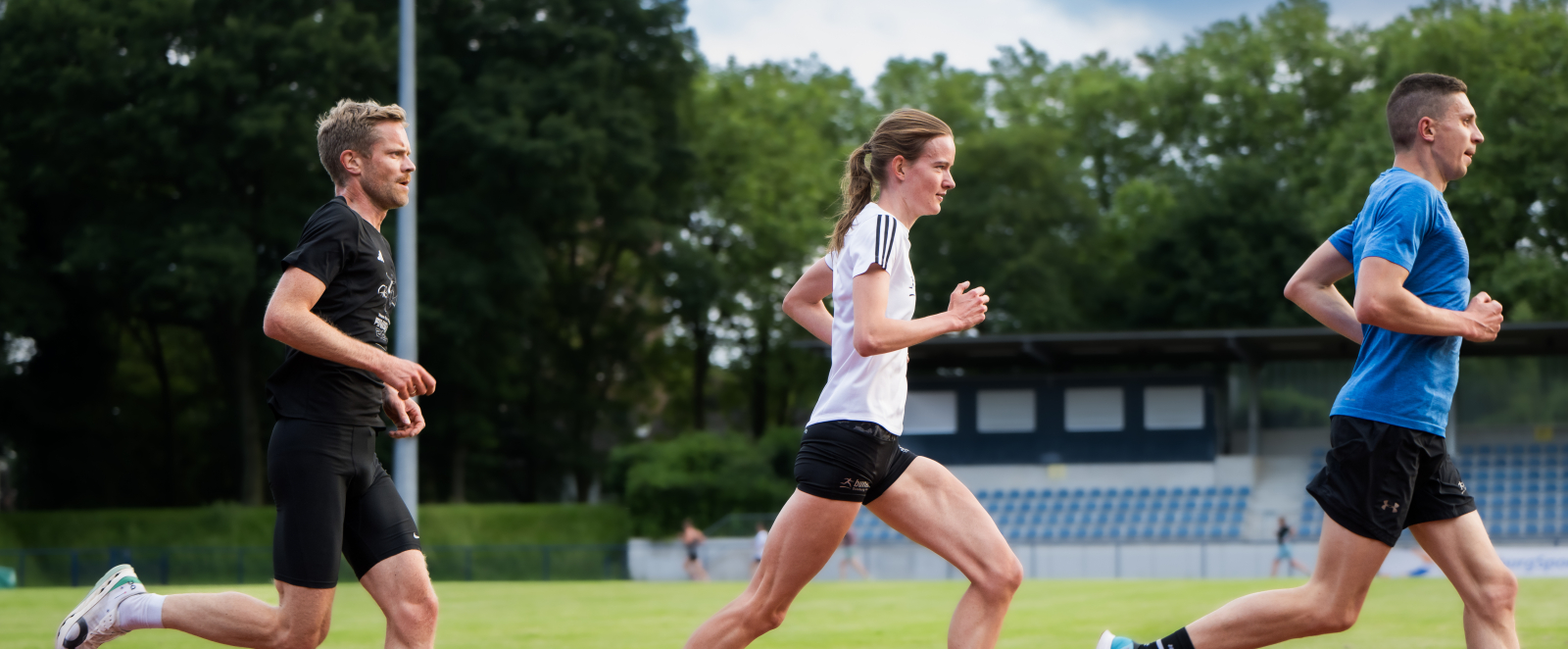 Ein Bild von Katharina beim Laufen