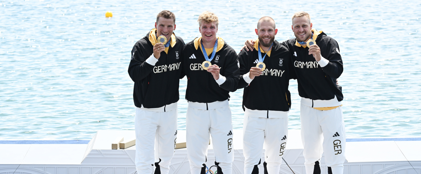 Gold für Max Rendschmidt im Kajak-Vierer
