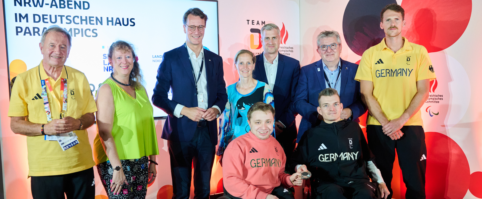 Stimmungsvoller NRW-Abend im Deutschen Haus bei Paralympics in Paris
