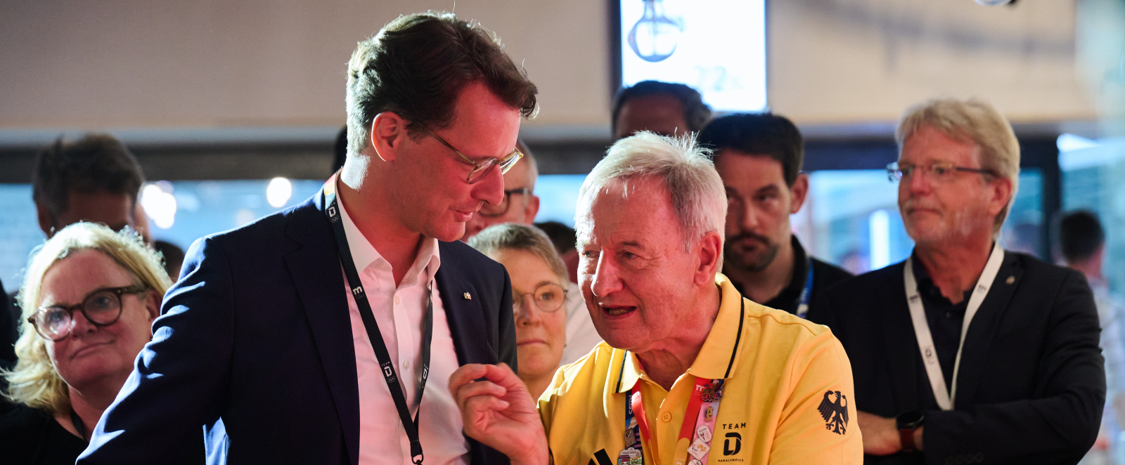Stimmungsvoller NRW-Abend im Deutschen Haus bei Paralympics in Paris