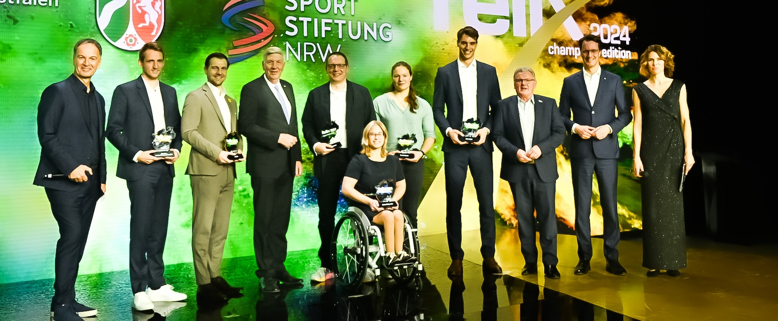 Preisverleihung beim felix award
