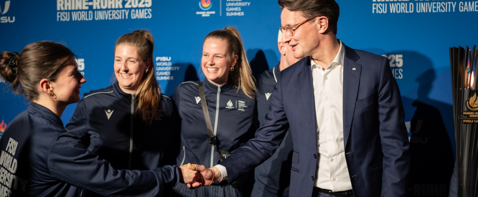 100 Tage bis zu den Rhine-Ruhr 2025 FISU World University Games