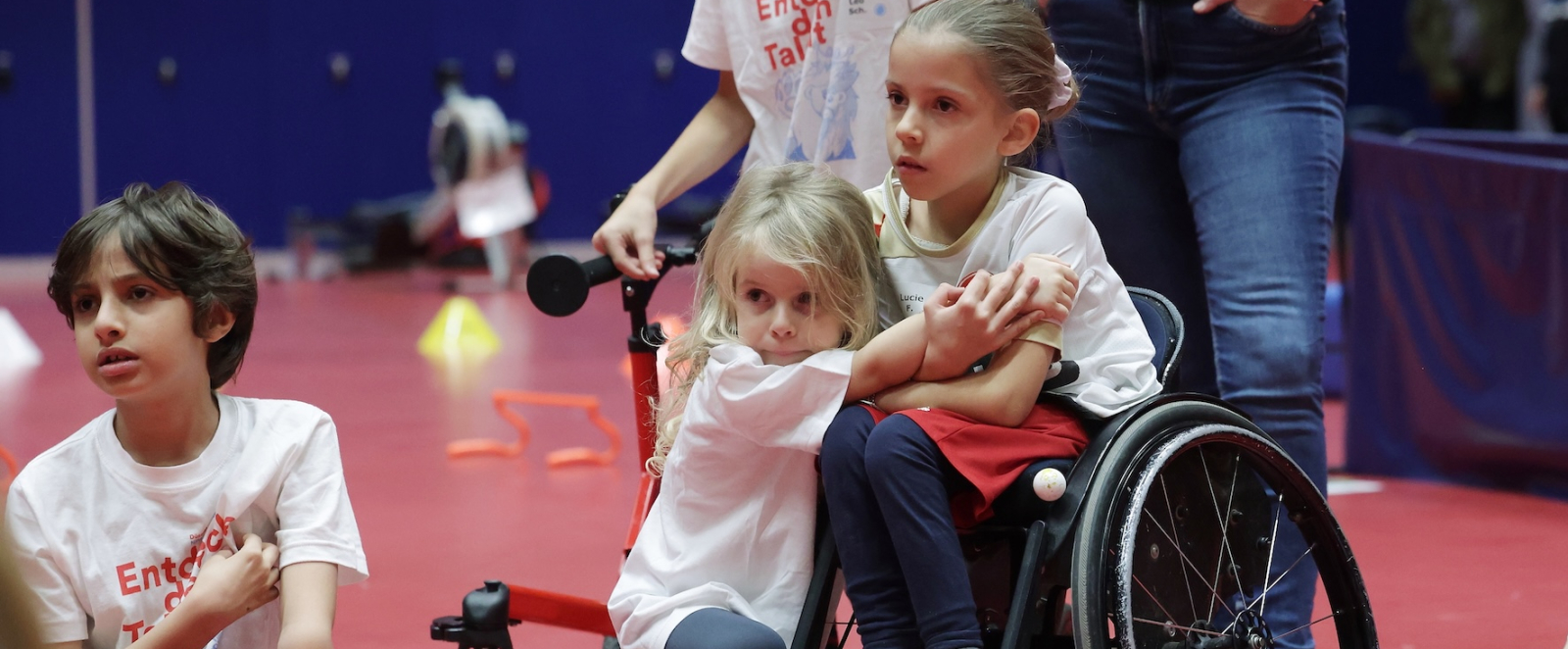 Kinder beim Para Sport Camp