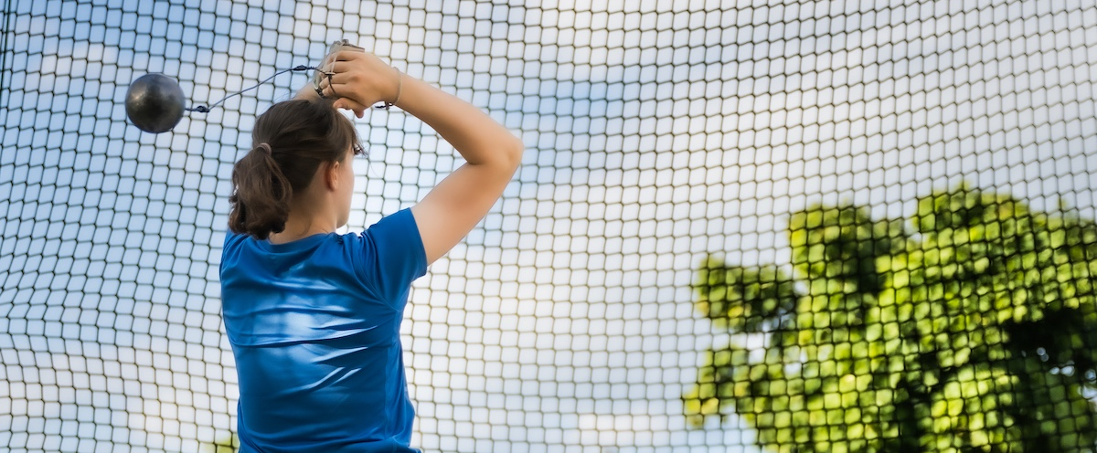 Charlotte Jochmann beim Training