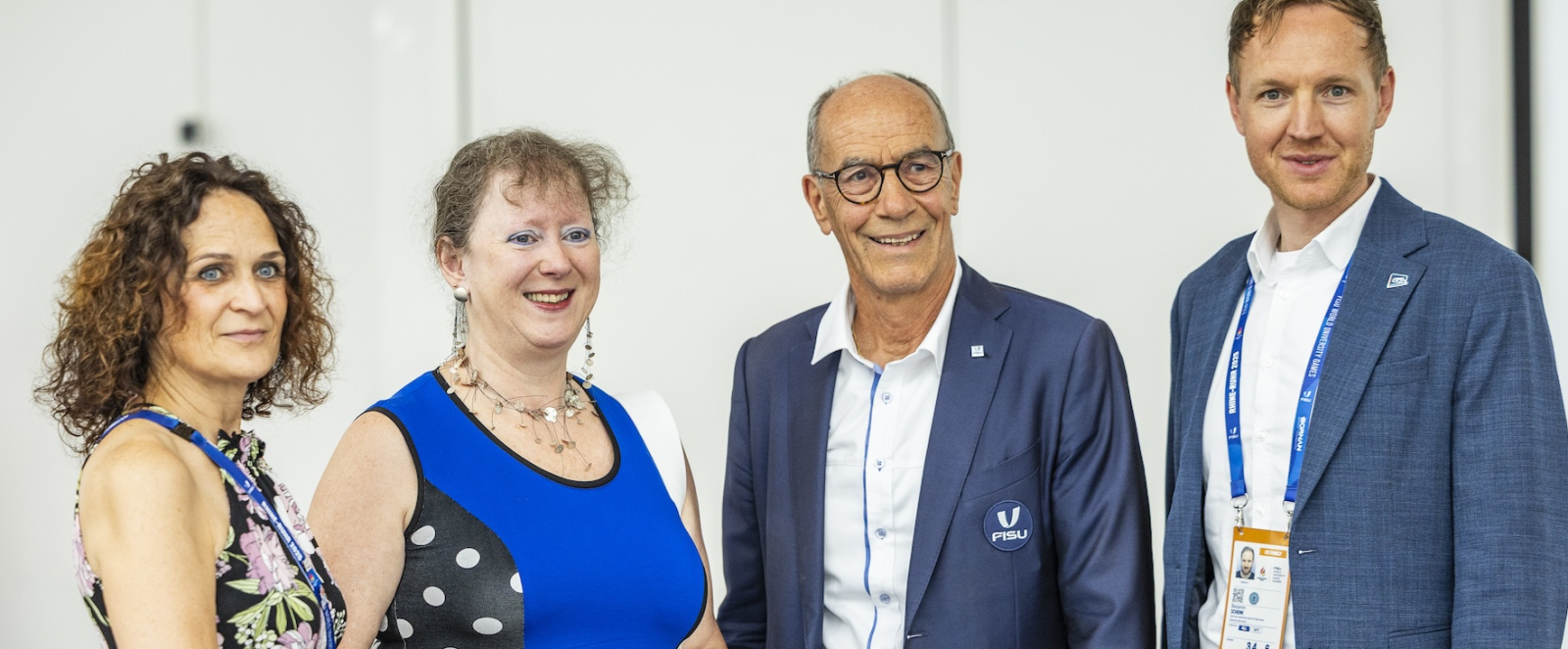 Vier Personen mit Andrea Milz