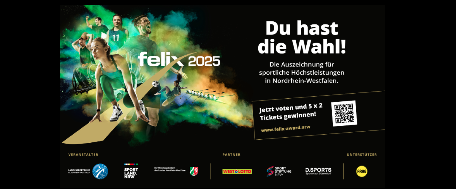 Grafik zum Votingstart des felix award