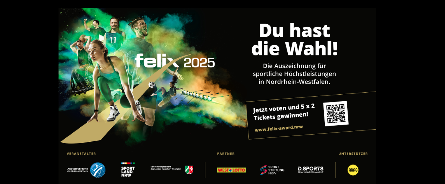 Grafik zum Votingstart des felix award