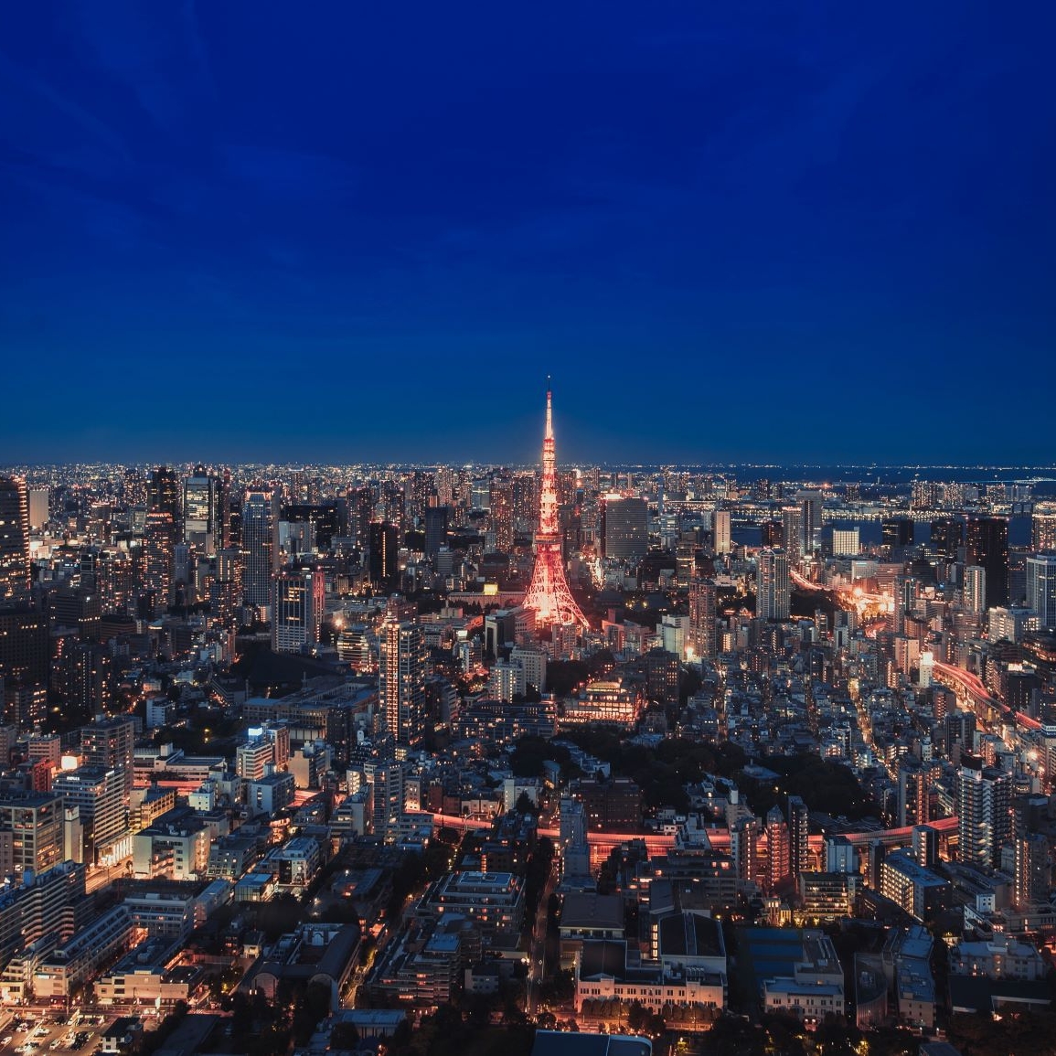 Tokio bei Nacht