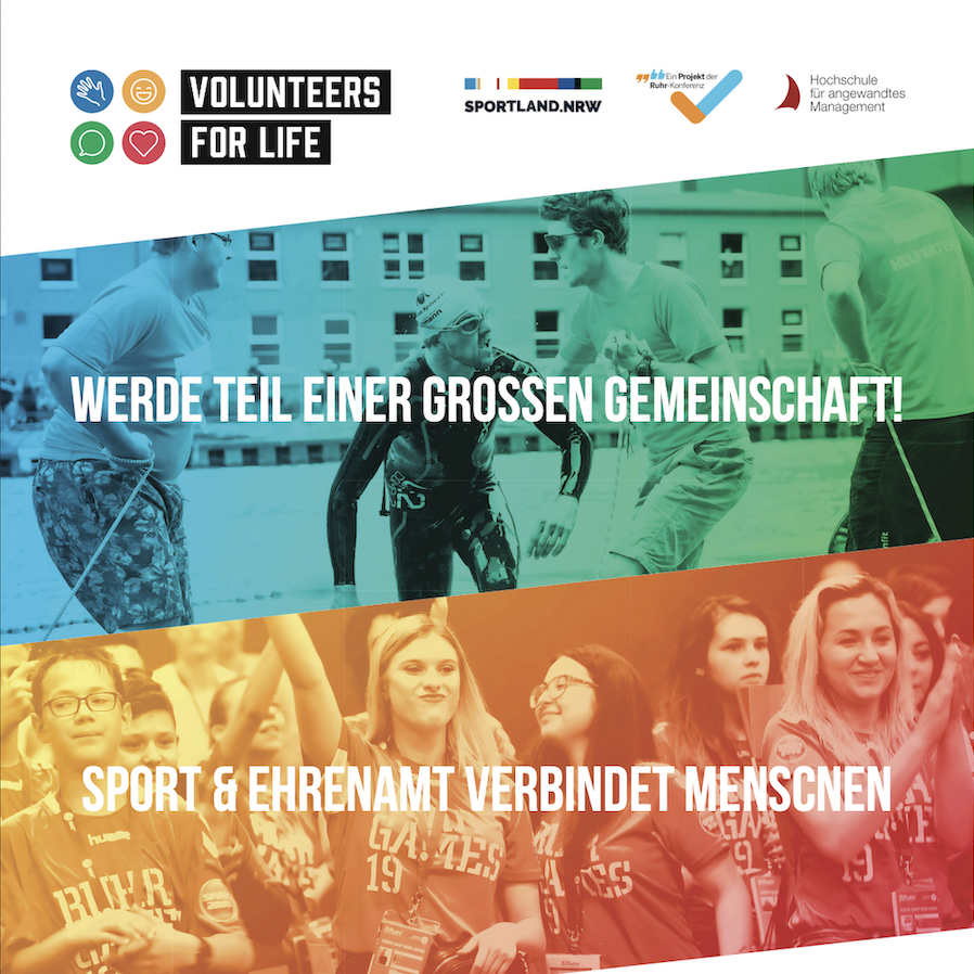 Plakat des Projekts Volunteers For Life