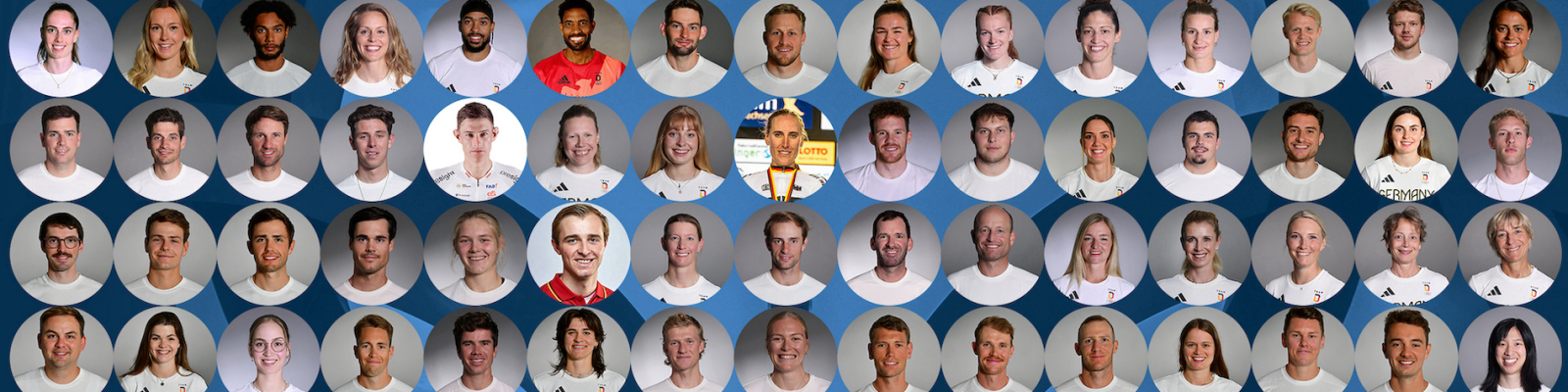 Mini-Portraitfotos aller Mitglieder des #TeamSportland.NRW 
