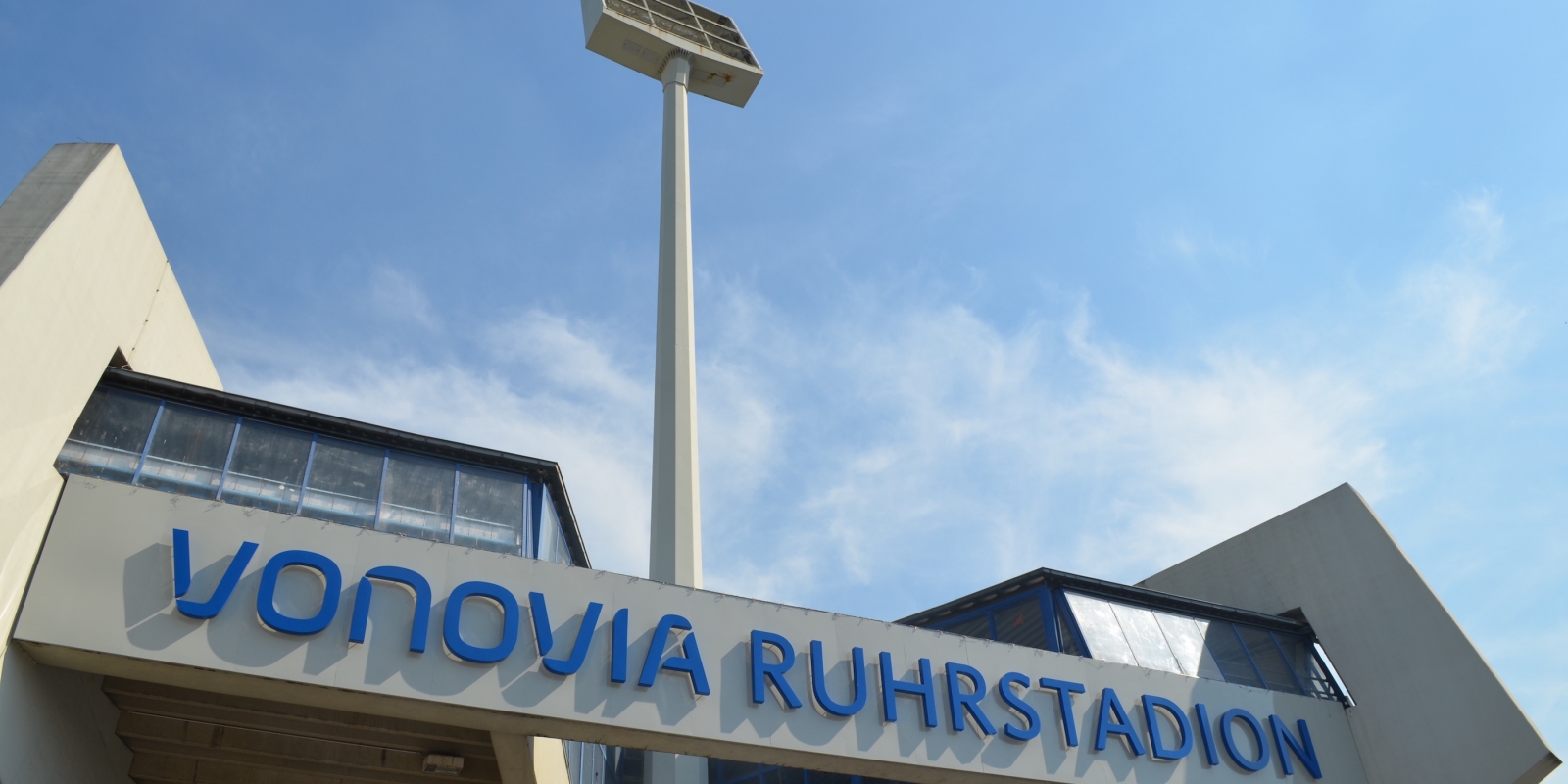 Stadion Bochum aus der Außenansicht